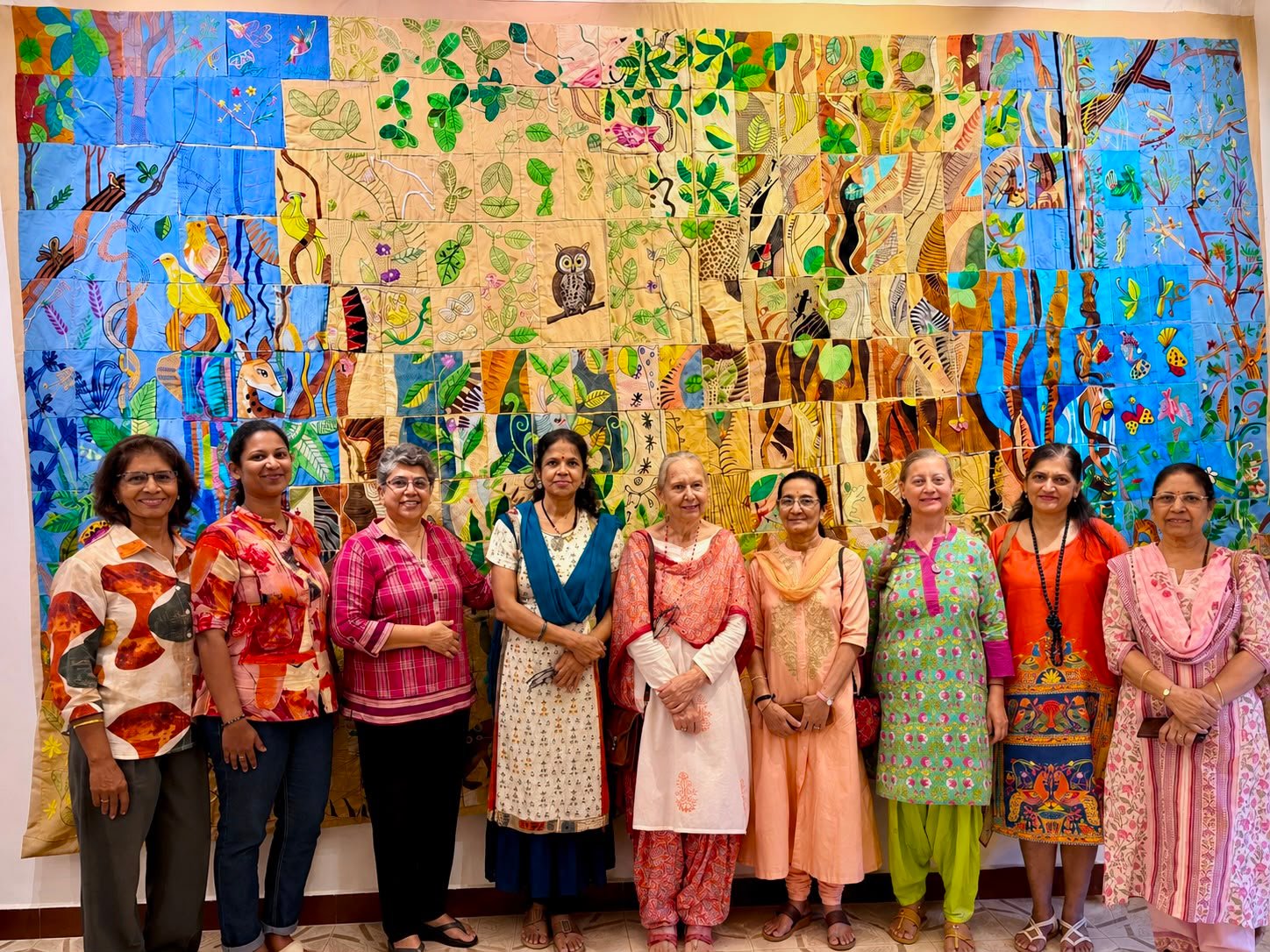 The final tapestry at Carpe Diem